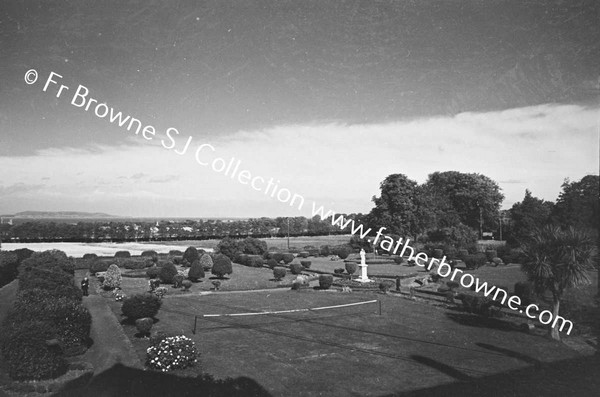 ST JOHN OF GOD HOSPITAL  GARDEN FROM FIRST FLOOR